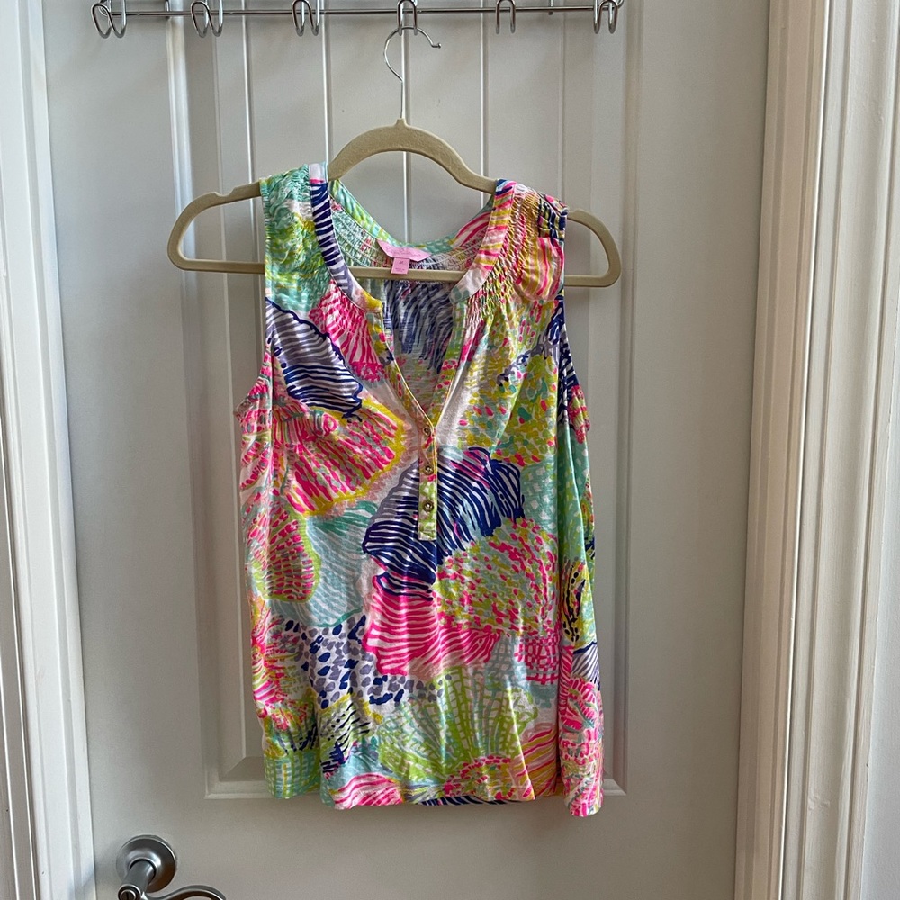 Lilly Pulitzer Essie Tank, Size M